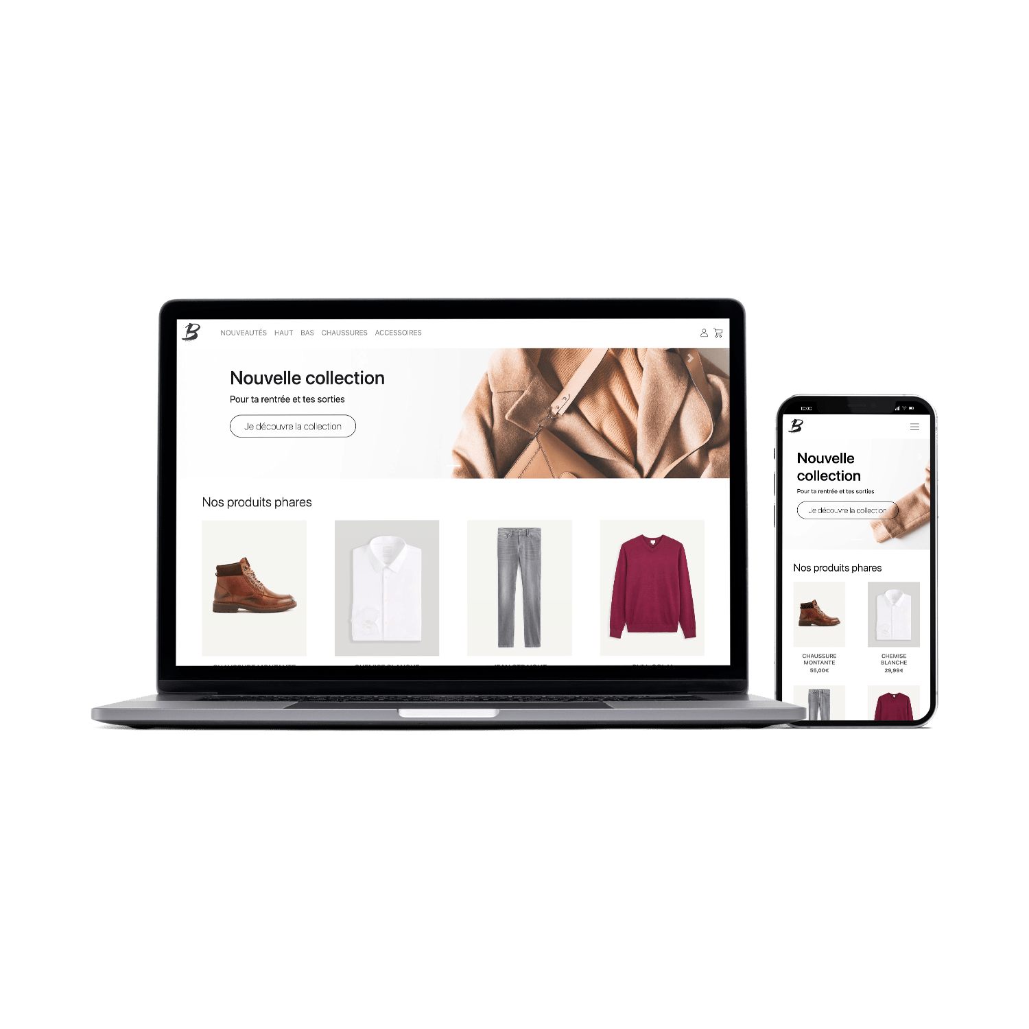 Site de commerce en ligne