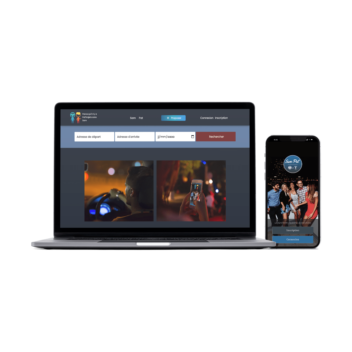 Plateforme de covoiturage